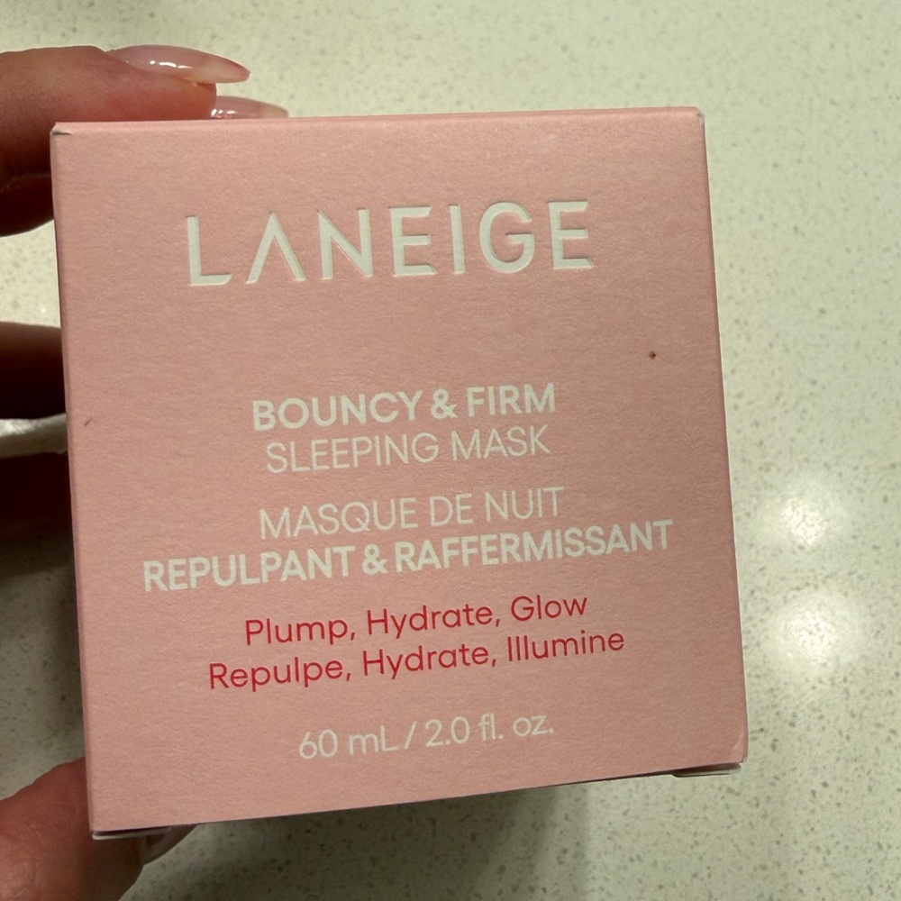 LANEIGE Pink Bouncy & Firm Sleeping Mask